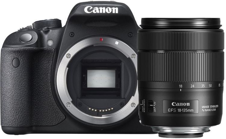 Canon EOS 700D + 18-135mm iS nano-USM