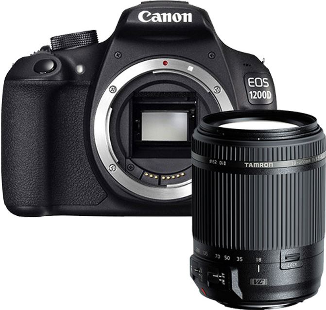 Canon EOS 1200D + Tamron 18-200mm Di II VC