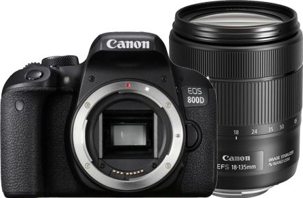 Canon EOS 800D + 18-135mm iS STM