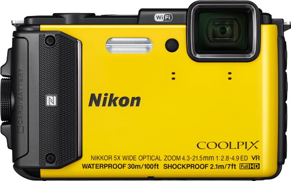 Nikon COOLPIX AW130 geel