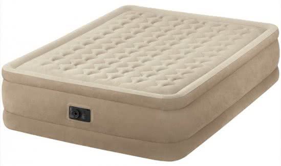Intex Luchtbed 2-persoons Ultra Plush Beige 203 X 152 X 46 Cm