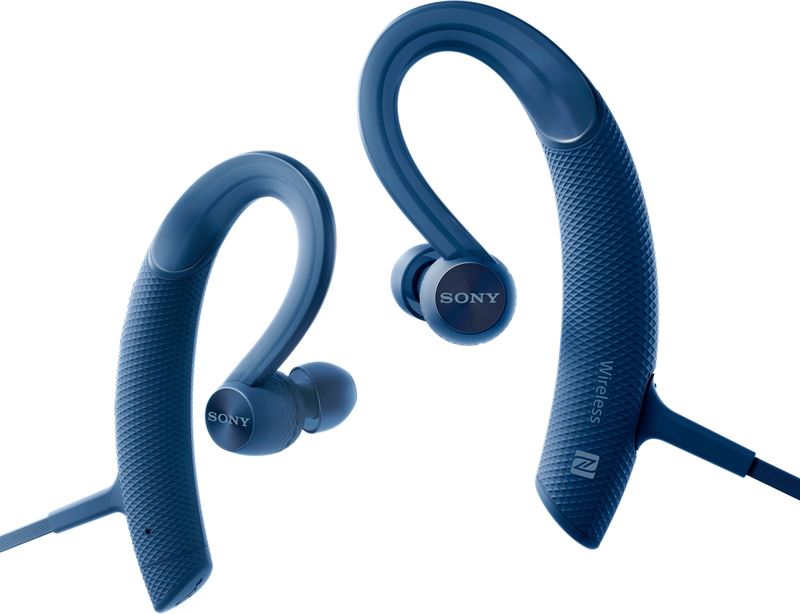 Sony XB80BS-sport-oortelefoon met EXTRA BASS en Bluetooth blauw