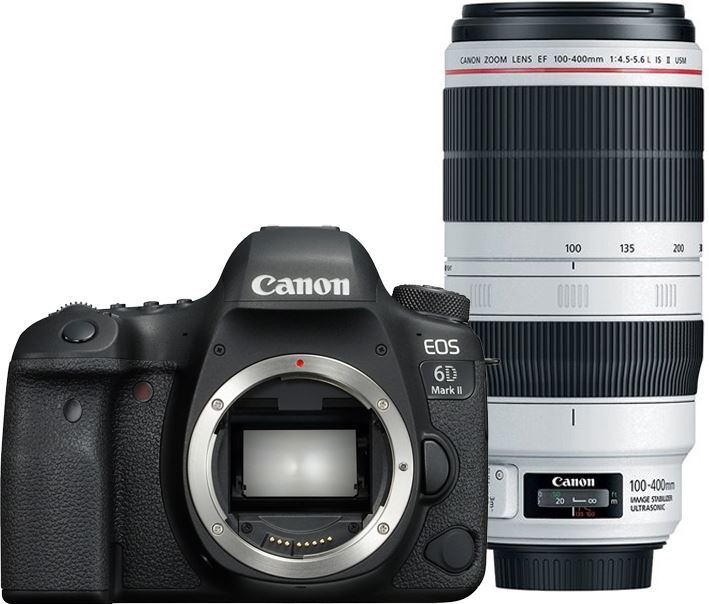 Canon EOS 6D Mk II + EF 100-400mm/F4.5-5.6 L IS II USM