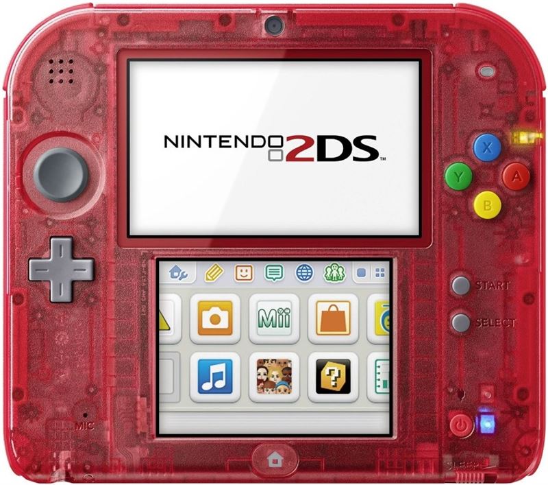 Nintendo 2DS rood