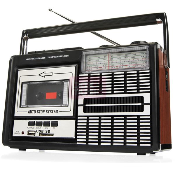 Ricatech PR85 Recorder 80's Radio Cassette USB/SD kopen? KIESKEURIG