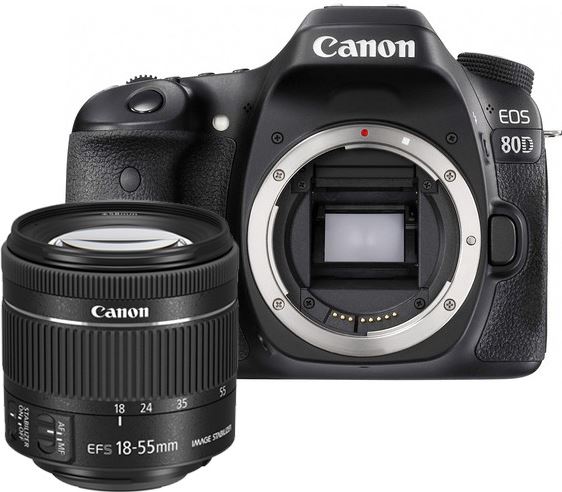Canon EOS 80D + 18-55mm iS STM COMPACT