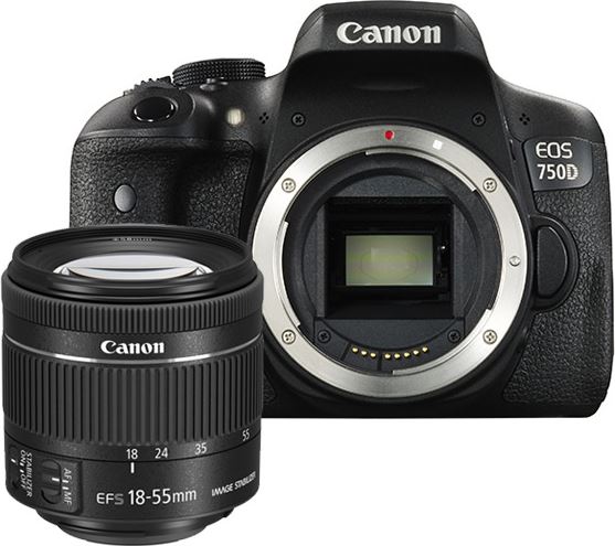 Canon EOS 750D + 18-55mm iS STM COMPACT