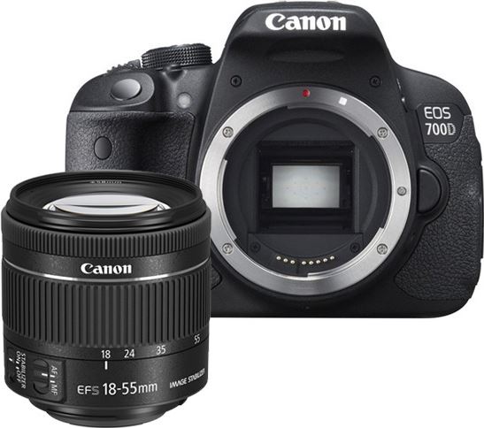 Canon EOS 700D + 18-55mm iS STM COMPACT
