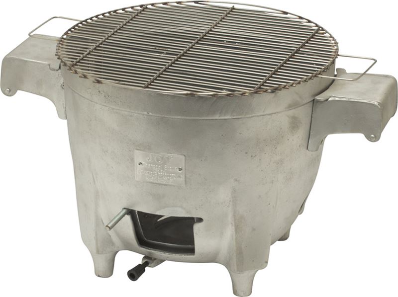 JOY charcoal stove jumbo houtskoolbarbecue 44cm gietaluminium barbecue