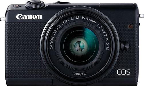 Canon EOS M100 + 15-45mm IS STM zwart