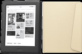 Kobo Glo HD + Cream Sleepcover (Refurbished) zwart e-reader kopen? | | Kieskeurig.nl | helpt je