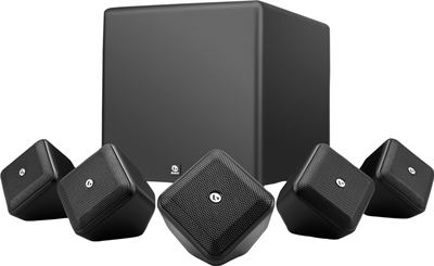 Madeliefje Snel commando Boston Acoustics SoundWare XS 5.1 surround set / zwart | Specificaties |  Archief | Kieskeurig.nl