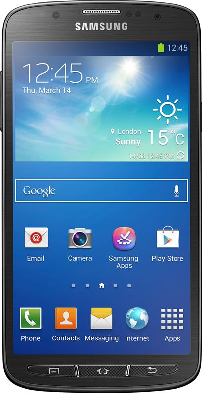 Samsung Galaxy S4 Active 16 GB / zwart, grijs