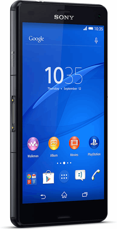 Sony Xperia Z3 Compact 8,0 inch / zwart / 16 GB / 4G
