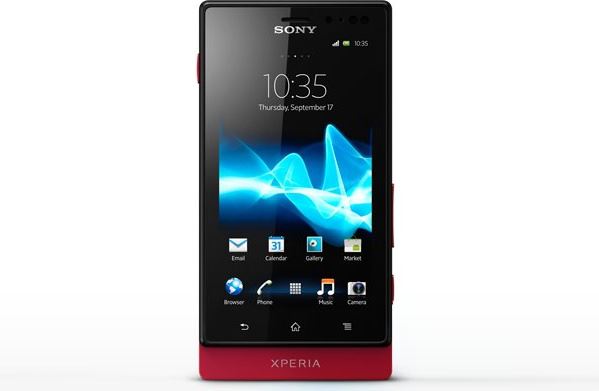 Sony Xperia sola 8 GB / rood