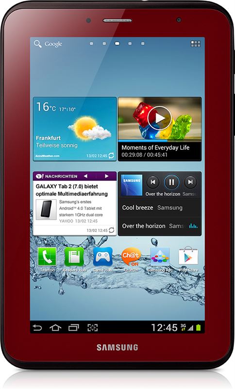 Samsung Galaxy Tab 7,0 inch / rood / 8 GB