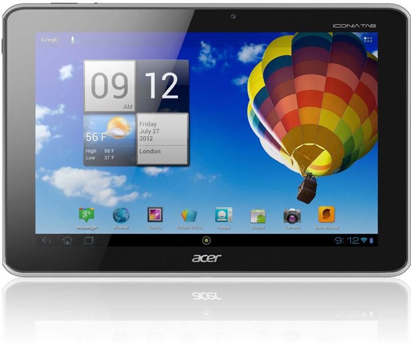 Acer Iconia Tab A510 10,1 inch / zwart, zilver / 32 GB