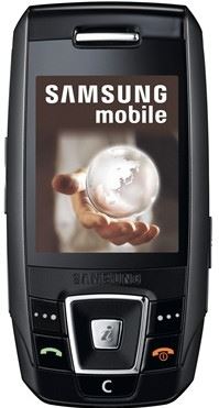 Samsung SGH-E390, Black zwart