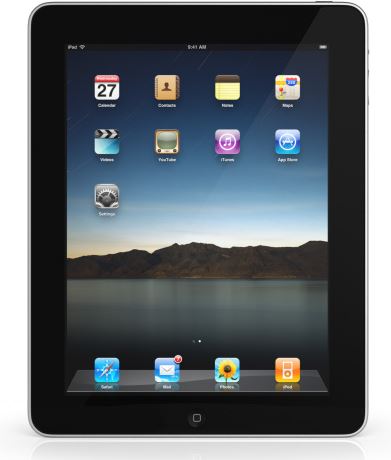 Apple iPad New 2010 9,7 inch / zwart, wit / 16 GB / 3G