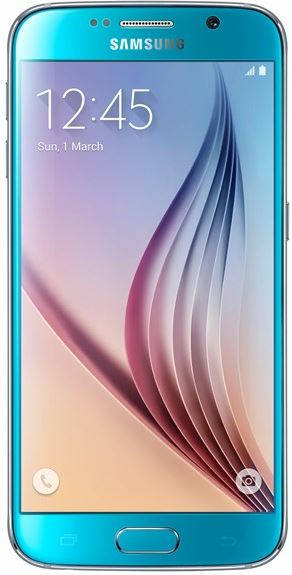 Samsung Galaxy S6 64 GB / blue topaz