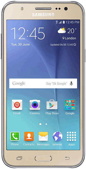 Samsung Galaxy J5 Duos 8 GB / goud / (dualsim)