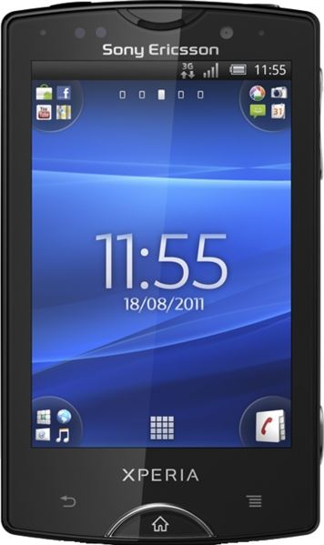 Sony Ericsson Xperia mini pro zwart