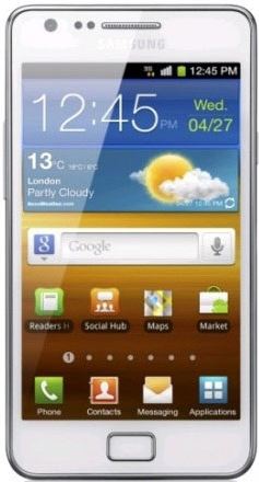 Samsung Galaxy S II 16 GB / wit