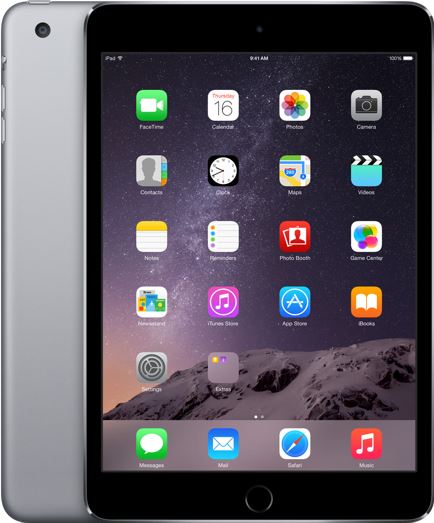 Apple iPad mini 3 2014 7,9 inch / grijs / 16 GB / 4G