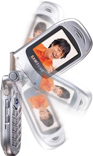 Samsung P400 zilver