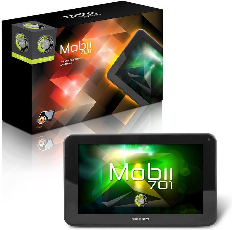 Point of View Mobii 701 7,0 inch / zwart / 8 GB