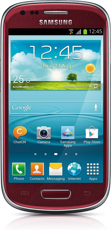 Samsung Galaxy S III mini 8 GB / rood