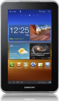 Samsung Galaxy Tab Plus 7,0 inch / wit / 16 GB / 3G