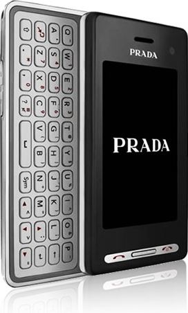 LG KF900 Prada II 8 GB / zwart