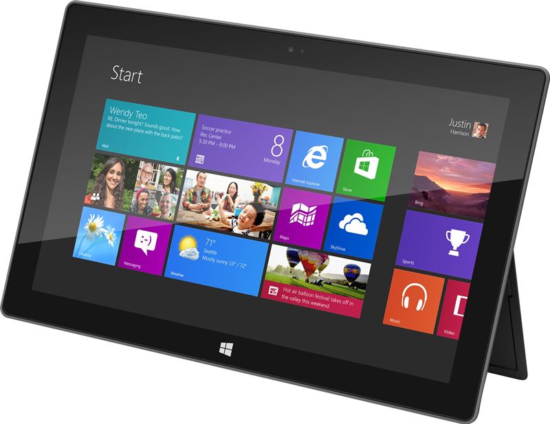 Microsoft Surface RT 10,6 inch / zwart / 64 GB