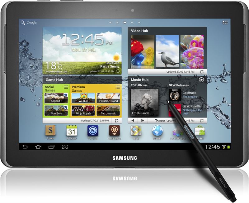Samsung Galaxy Note 10,1 inch / grijs / 16 GB / 3G