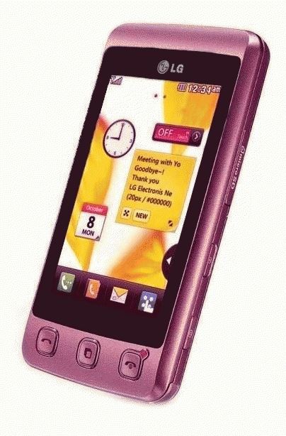 lg cookie pink