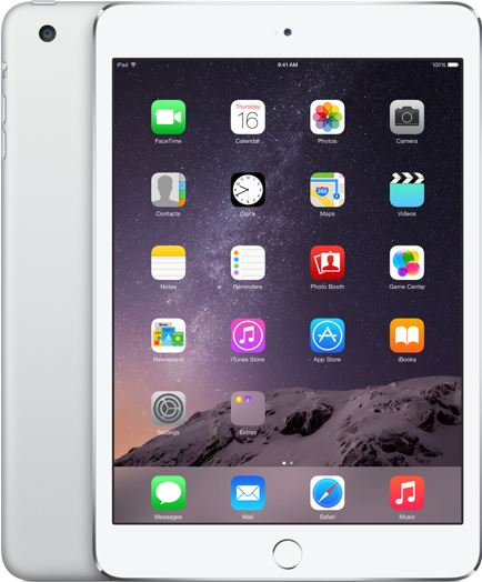 Apple iPad mini 3 7,9 inch / zilver / 16 GB