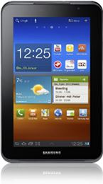 Samsung Galaxy Tab Plus 7,0 inch / grijs, metallic / 16 GB / 3G