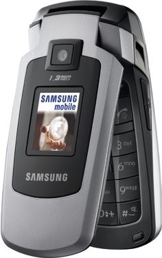Samsung E380 Sand Silver grijs