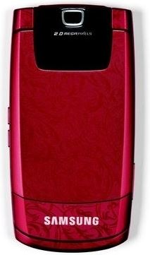 Samsung SGH-D830 Rose Red rood