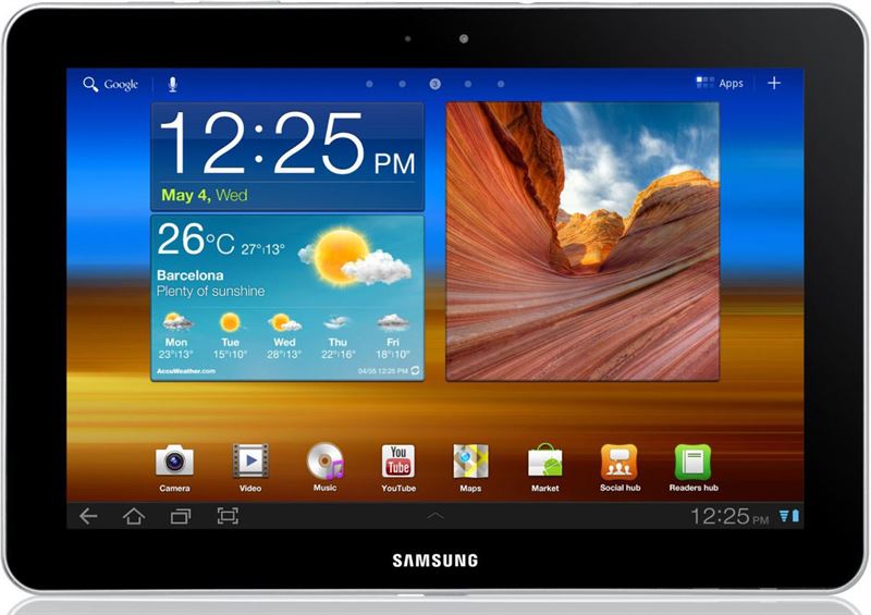 Samsung Galaxy Tab 10,1 inch / zwart / 64 GB / 3G