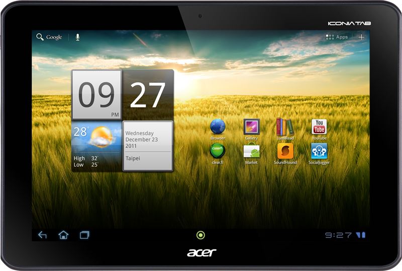 Acer Iconia Tab A200 Titanium Black 10,1 inch / zwart / 16 GB