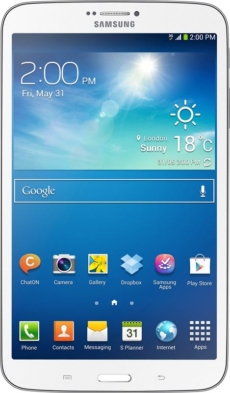 Samsung Galaxy Tab 3 8,0 inch / wit / 16 GB / 3G
