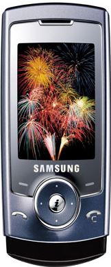 Samsung U600 blauw