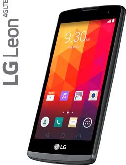 LG Leon 4G 8 GB / zwart