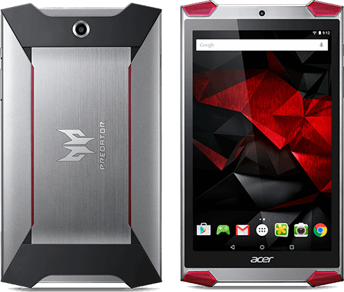 Acer Predator 8 GT-810 8,0 inch / zwart, zilver / 32 GB