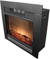 Classic fire Edco Electrische kachel 1800 Watt Heater Chicago LED 67x23x62cm