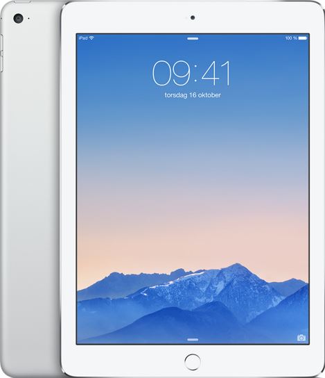 Apple iPad Air 2 2016 9,7 inch / zilver / 16 GB / 4G