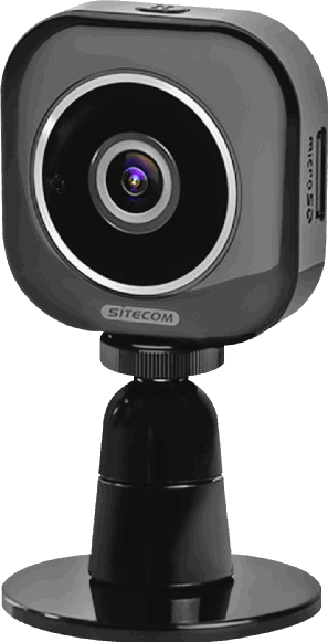 Sitecom WLC-1000 Wi-Fi Home Cam Mini zwart
