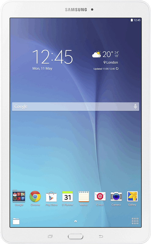Samsung Galaxy Tab E 9,6 inch / wit / 8 GB
